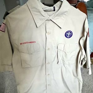Boy Scout Shirt- Adult Medium